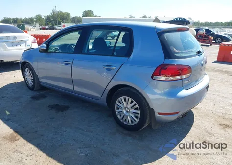2011 Volkswagen Golf 2.5L 4-Door из США, поврежденный, VIN WVWDB7AJ8BW097573